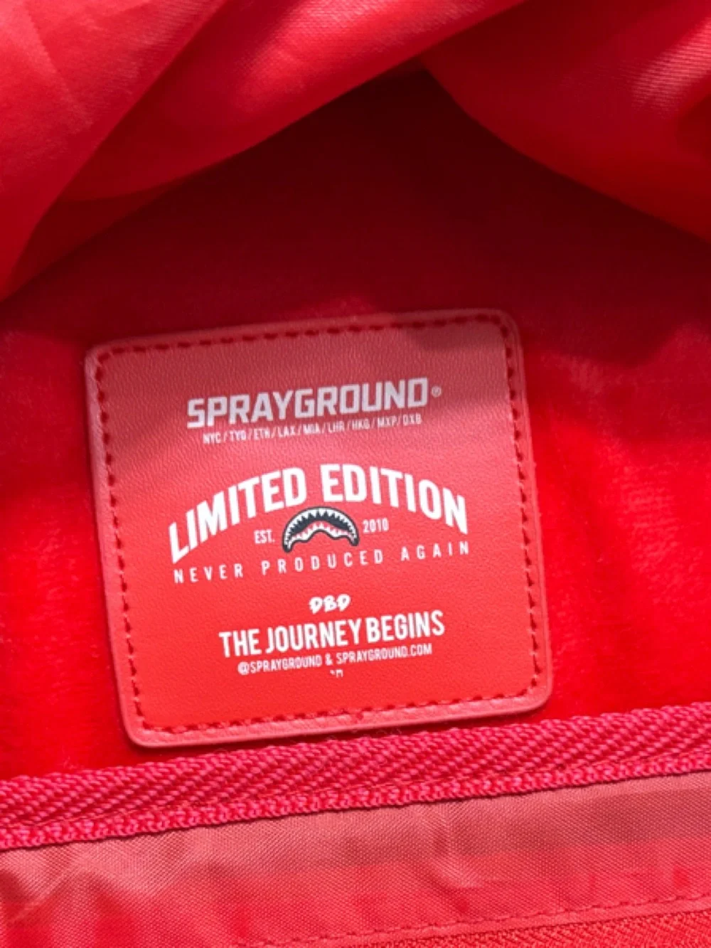 Sprayground reposhing this